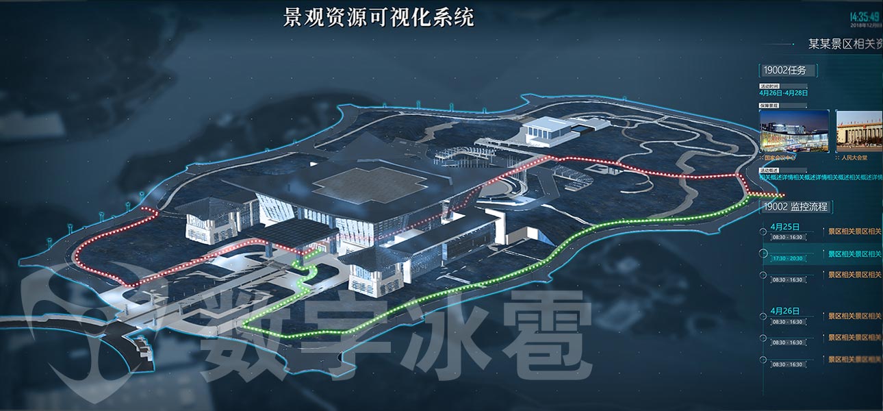 智慧景区可视化决策系统