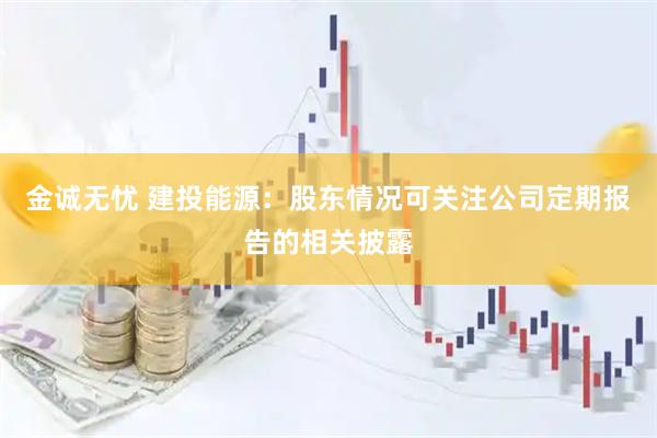 金诚无忧 建投能源：股东情况可关注公司定期报告的相关披露